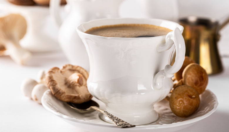 Coffee and Mushrooms Cover Photo