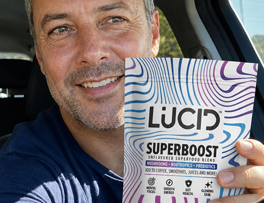 Lucid has changed how my brain works. I feel a calm, focused and sustained energy throughout my day, and I feel less bloated after a few weeks. I drink it daily and all I need is one cup!