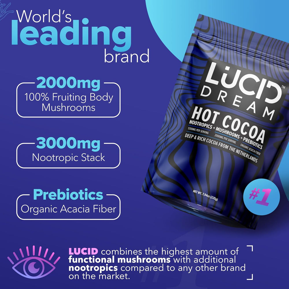 
                  
                    Lucid™ Dream Nootropic+Mushroom Cocoa - Lucid™
                  
                