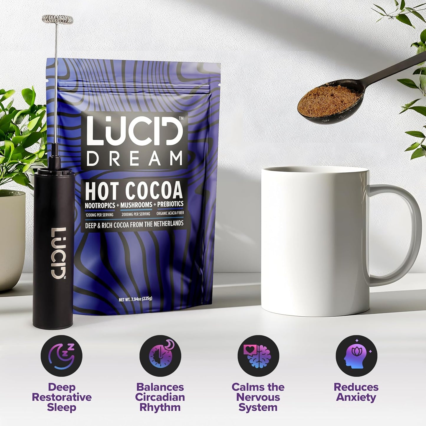 
                  
                    Lucid™ Dream Nootropic+Mushroom Cocoa - Lucid™
                  
                