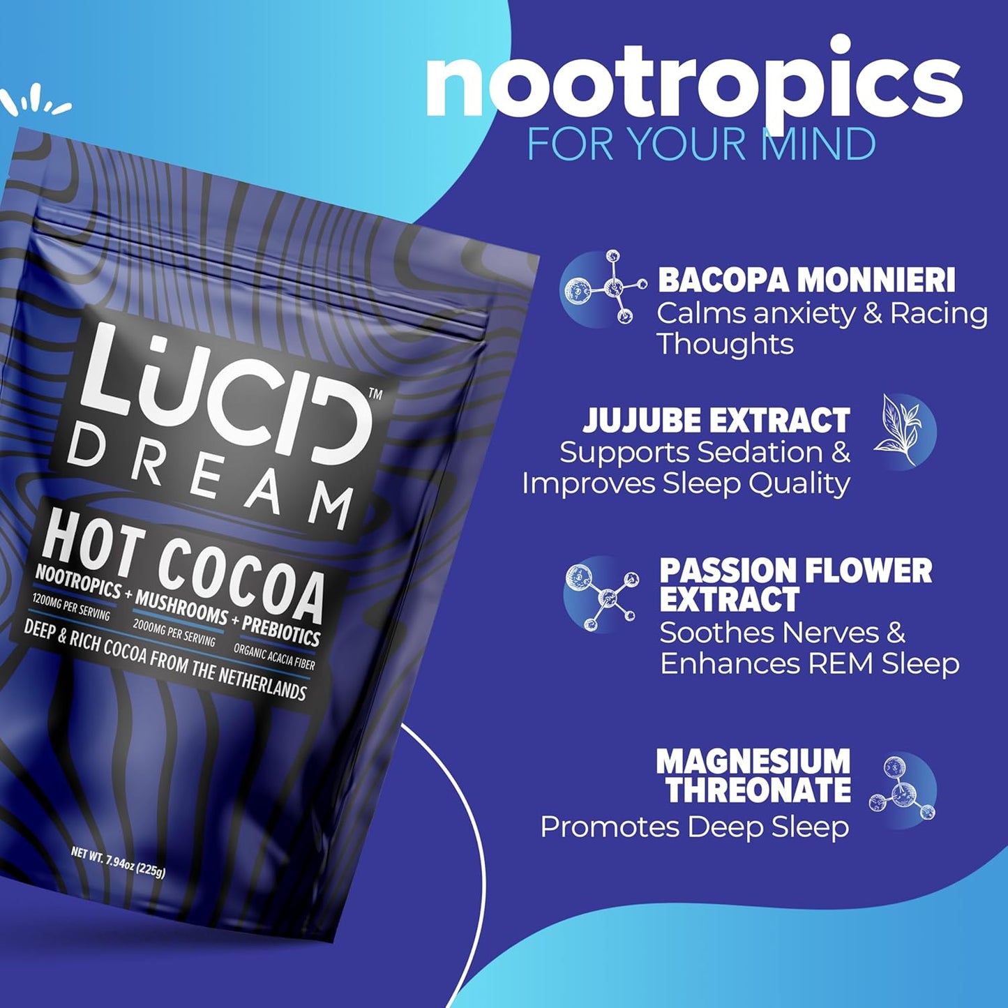 
                  
                    Lucid™ Dream Nootropic+Mushroom Cocoa - Lucid™
                  
                