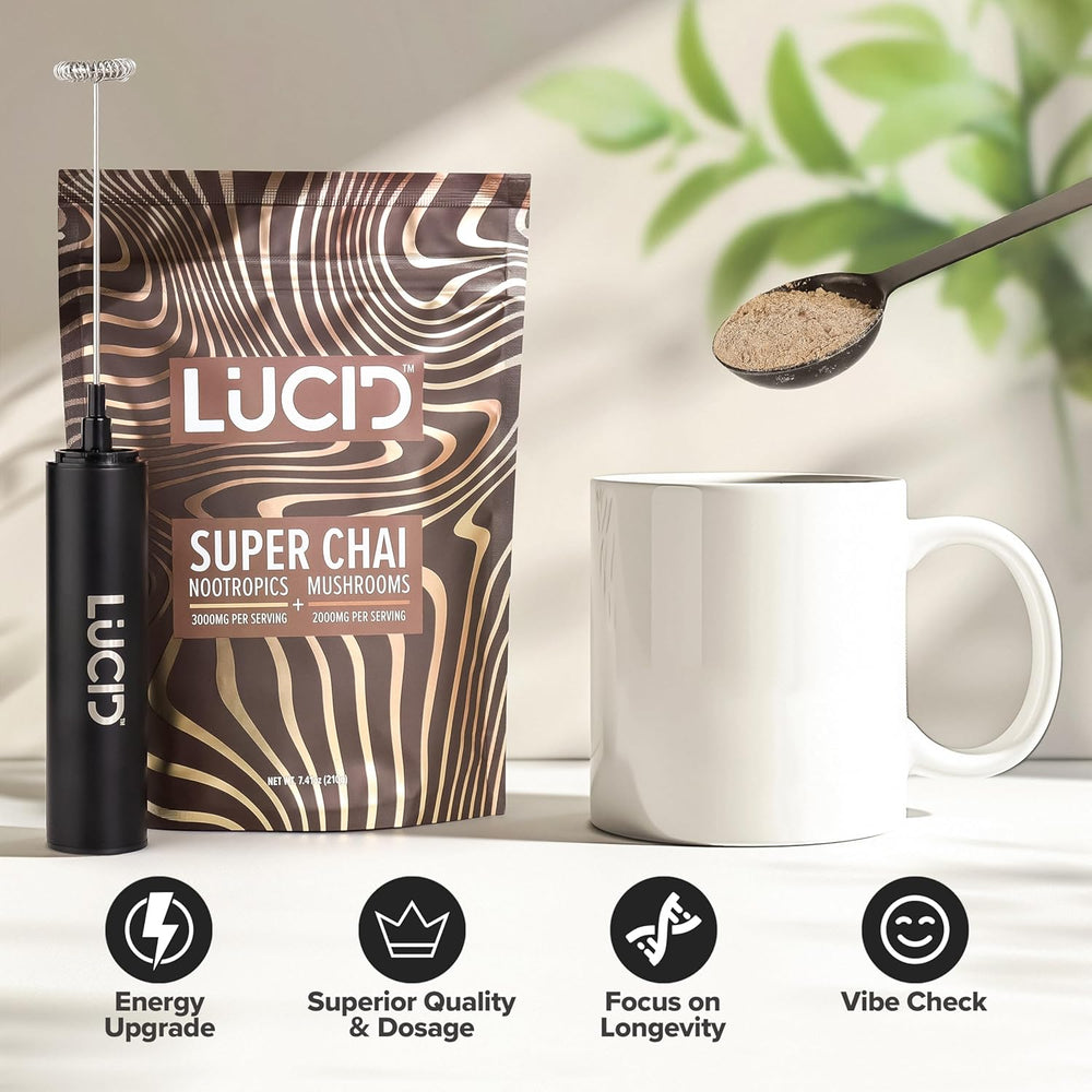 
                  
                    Lucid™ Nootropic+Mushroom Chai - Lucid™
                  
                