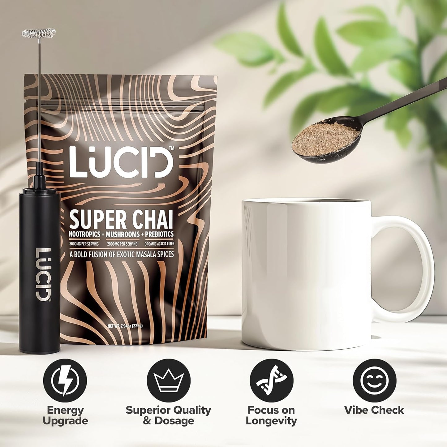 
                  
                    Lucid™ Nootropic+Mushroom Chai - Lucid™
                  
                