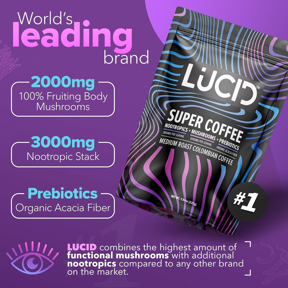 
                  
                    Lucid™ Nootropic+Mushroom Coffee - Lucid™
                  
                