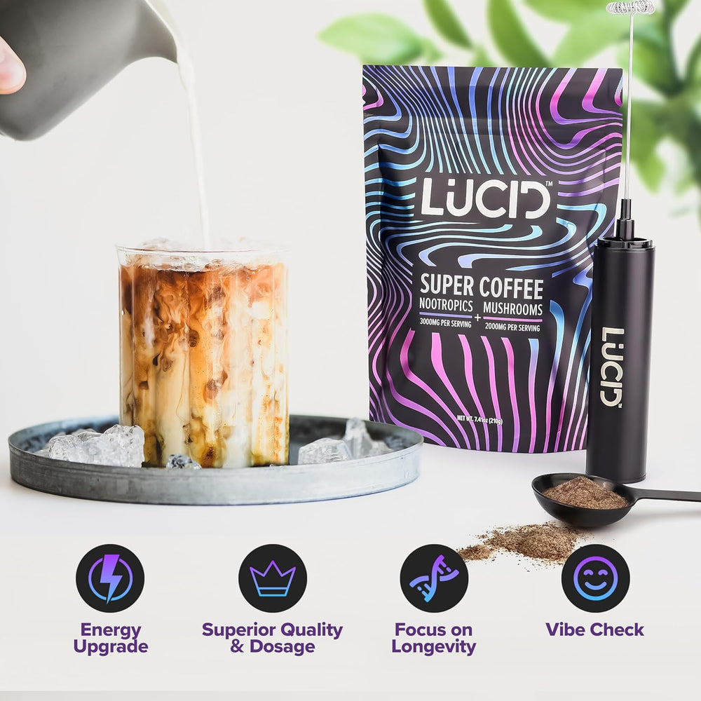 
                  
                    Lucid™ Nootropic+Mushroom Coffee - Lucid™
                  
                