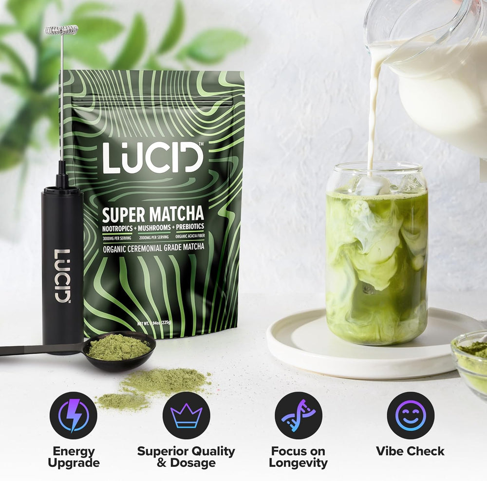 
                  
                    Lucid™ Nootropic+Mushroom Matcha - Lucid™
                  
                