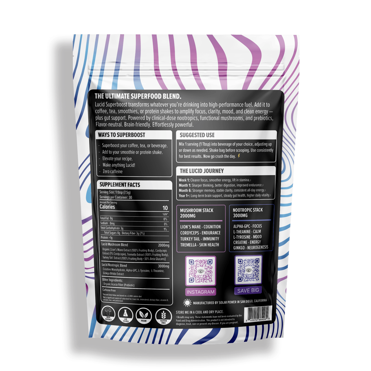 
                  
                    Mushroom+Nootropic Superboost - Lucid™
                  
                