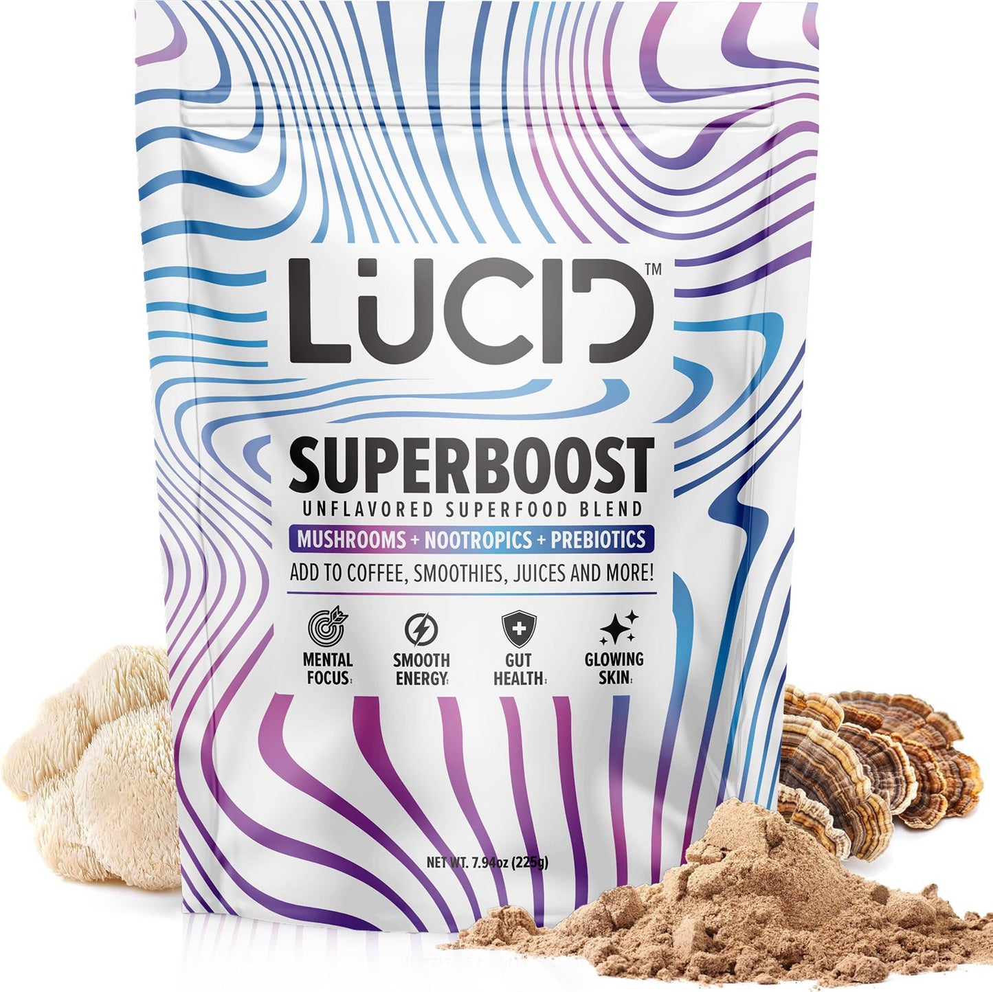 Nootropic+Mushroom Superboost - Lucid™