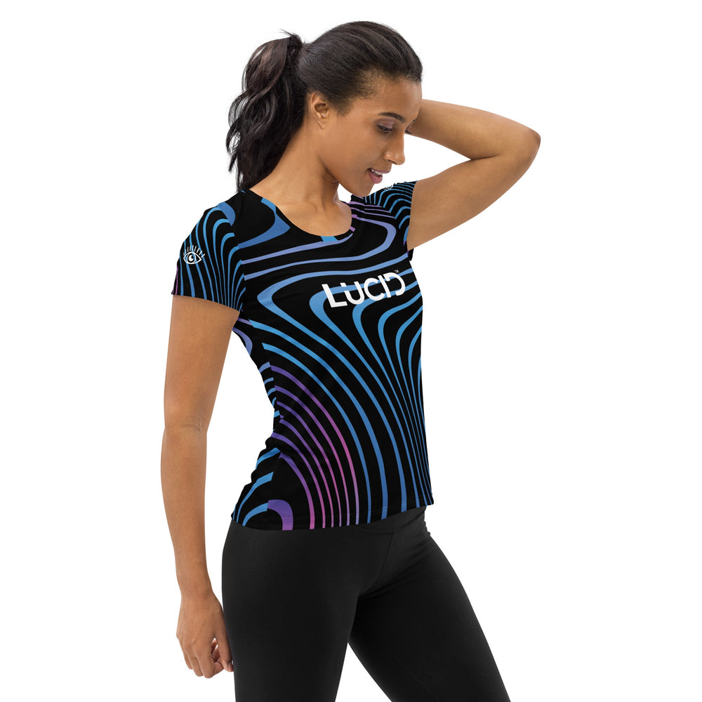 
                  
                    Women's "Color Swirl" Athletic T-shirt - Lucid™
                  
                