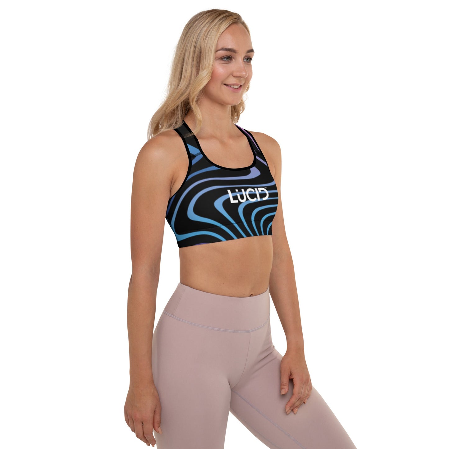 
                  
                    Women's "Color Swirl" Sports Bra - Lucid™
                  
                