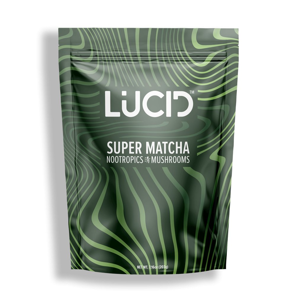 Lucid™ Mushroom Matcha Lion's Mane + Cordyceps + Maitake + Tremella